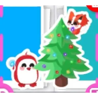 Tree Decorating Animated Sticker
