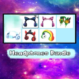 6x Headphones Bundle