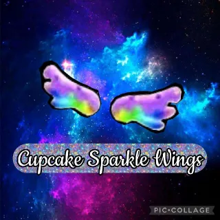 Cupcake Sprinkle Wings