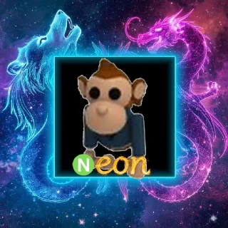Neon Business Monkey