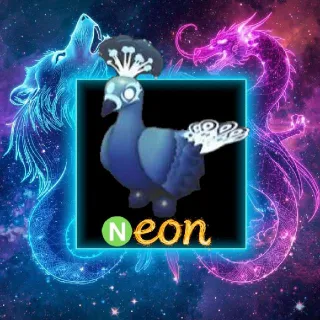 Neon Moonbeam Peacock