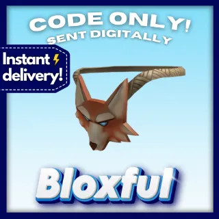 Roblox Red Fox Necklace - Instant Delivery ⚡