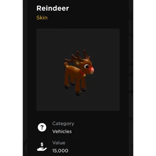reindeer vehicle dahood