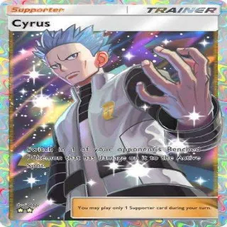 Pokémon TCGP Supporter Cyrus Full Art ⭐⭐