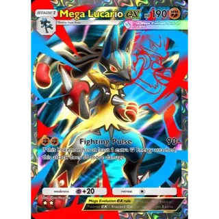 Mega Lucario Ex Full Art ⭐⭐