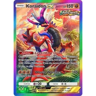Pokémon TCGP Koraidon Ex Full Art ⭐⭐ 🌈