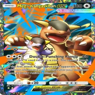 Pokémon TCGP Mega Kangaskhan Ex Full Art ⭐⭐