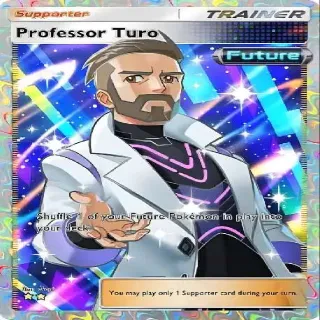 Pokémon TCGP Supporter Professor Turo Full Art ⭐⭐