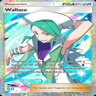 Pokémon TCGP Supporter Wallace Full Art ⭐⭐