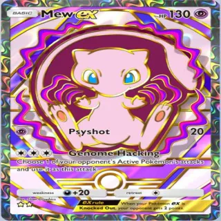 Pokémon TCG Pocket Mew Ex Full Art ⭐⭐