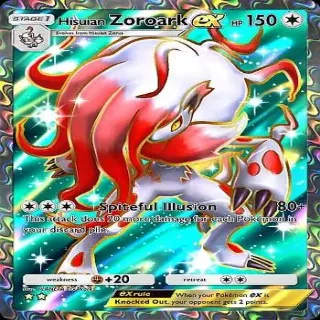 Pokémon TCGP Hisuian Zoroark Ex Full Art ⭐⭐