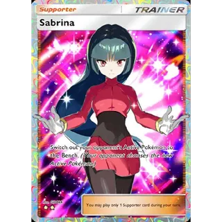 Supporter Sabrina Full Art ⭐⭐