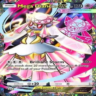 Pokémon TCGP Mega Diancie Ex Full Art ⭐⭐