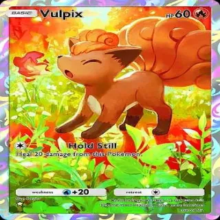 Pokémon TCGP Vulpix Full Art ⭐