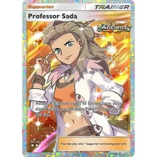 Pokémon TCGP Supporter Professor Sada Full Art ⭐⭐