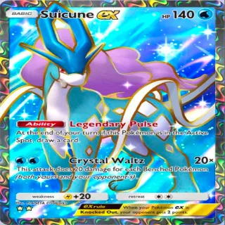 Pokémon TCGP Suicune Ex Full Art ⭐⭐