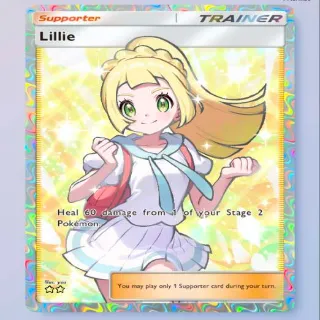 Pokémon TCG Pocket Supporter Lillie