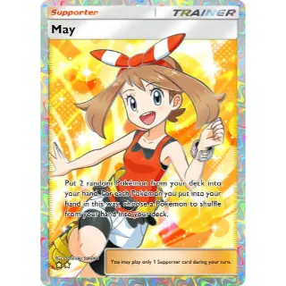 Pokémon TCG Pocket Supporter May Full Art