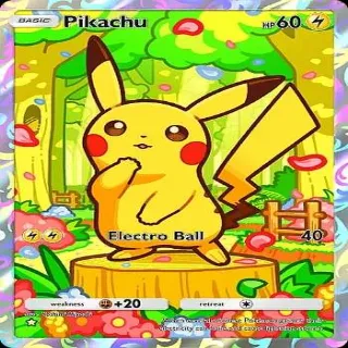 Pokémon TCGP Pikachu Full Art ⭐