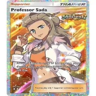 Pokémon TCGP Supporter Professor Sada Full Art ⭐⭐