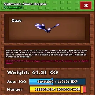 Huge Moon Dragon
