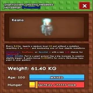 Huge GiantGolem Ghostly Headless Horseman