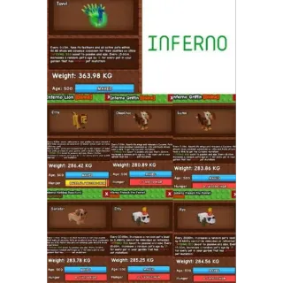 INFERNO SET
