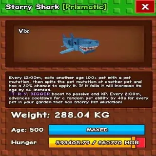 Huge Starry Shark