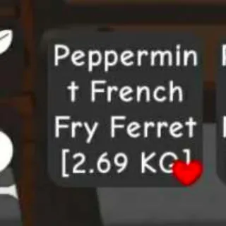 Peppermint French Fry Ferret