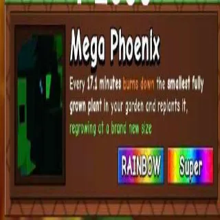 Mega Rainbow Phoenix