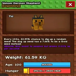 Venom German Shepherd