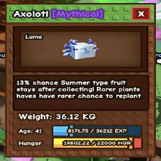 SEMI TITANIC AXOLOTL