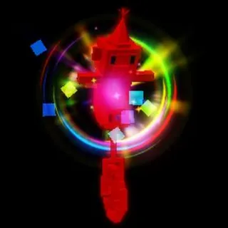 Rainbow Unicycle Monkey