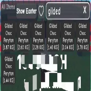 X7 Gilded
Choc
Peryton