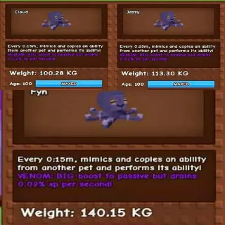 3x Colossal Venom Mimic