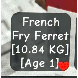 Colossal French Fry Ferret