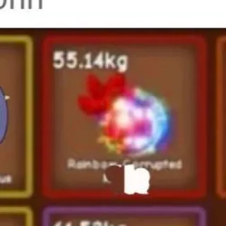 Huge Rainbow Corrupted Kitsune
