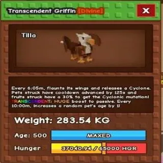 Huge Transcedent Griffin