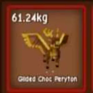 Huge Glided Choc Peryton