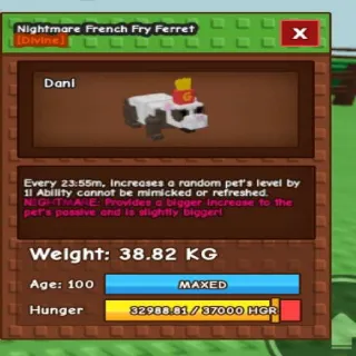 Semi Huge French Fry Ferret