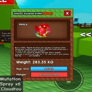 Huge Inferno Rainbow Griffin