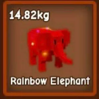 Rainbow Elephant