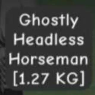 GHOSTLY HEADLESS HORSEMAN