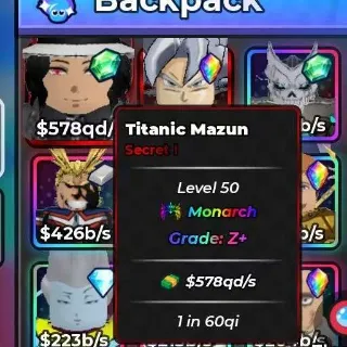 TITANIC MUZAN- ANIME DICE