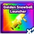 Golden snowball launcher