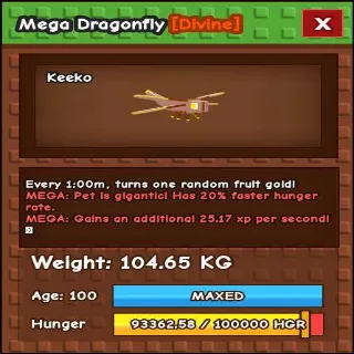 Huge Mega Dragonfly