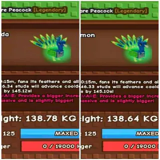 X2 Colossal Nightmare Peacock