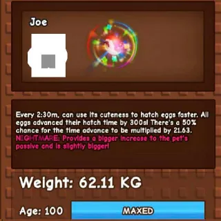 Nightmare Rainbow Birb