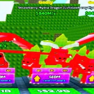 Strawberry Hydra Dragon