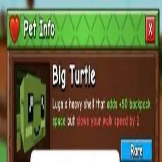 Big Turtle - Grow A Garden 2